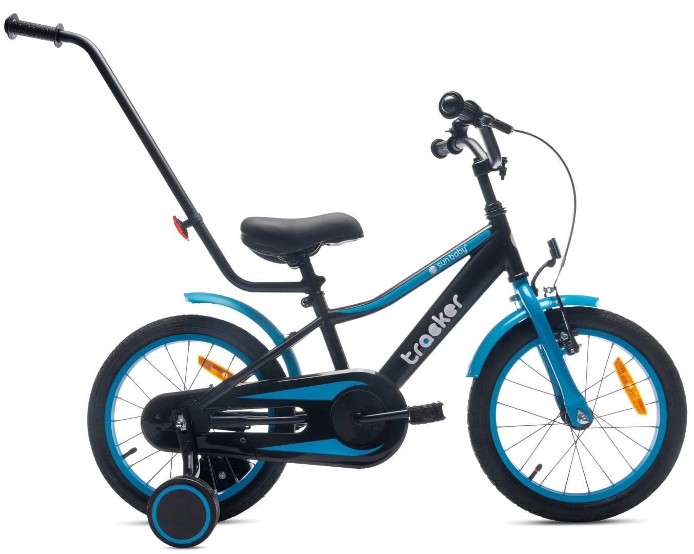 amigo kinderfahrrad bewertung Jungenfahrrad 16 Zoll Tracker-Fahrrad neonblau – SunBaby