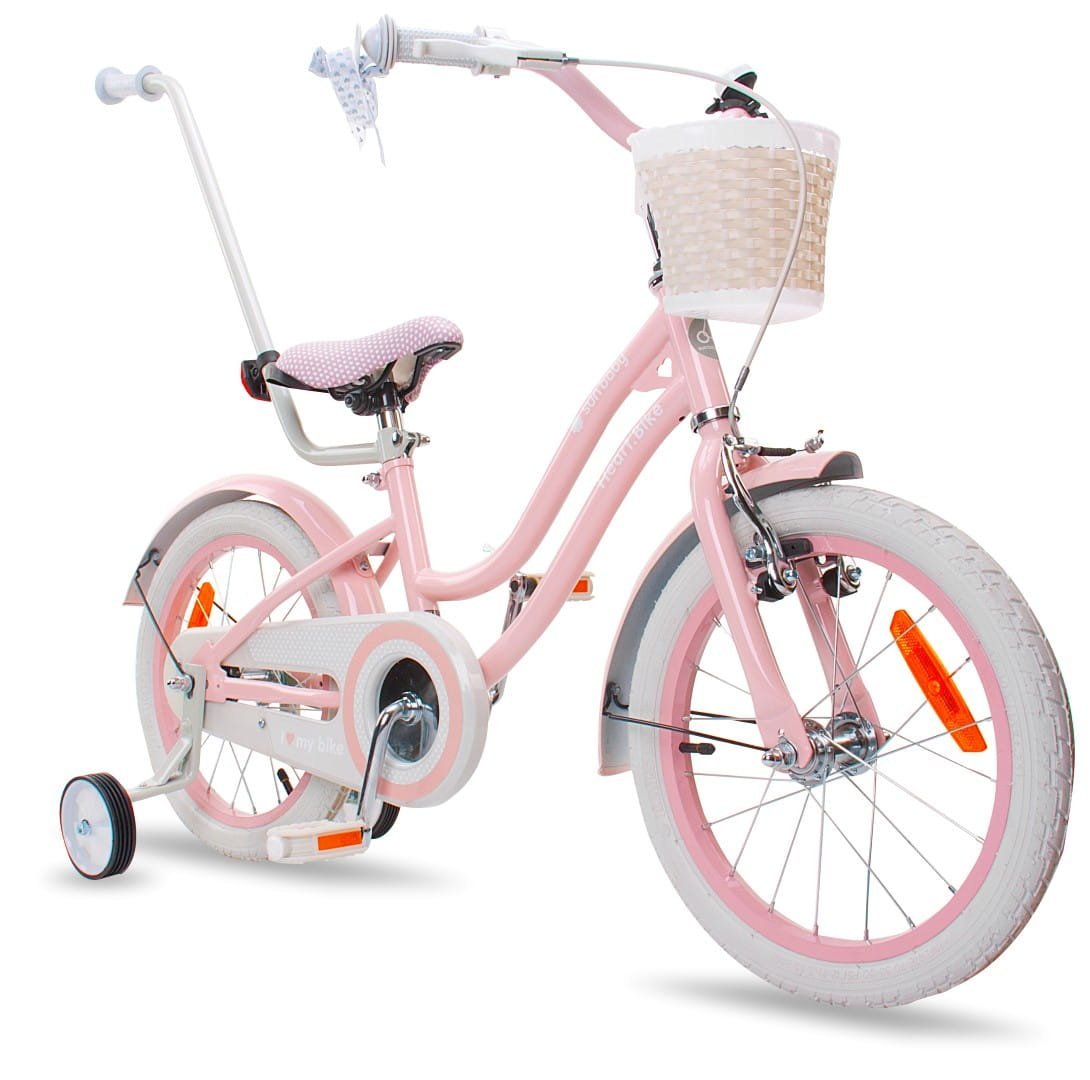 Mädchenfahrrad 16 Zoll Silver Moon pink II Qualität