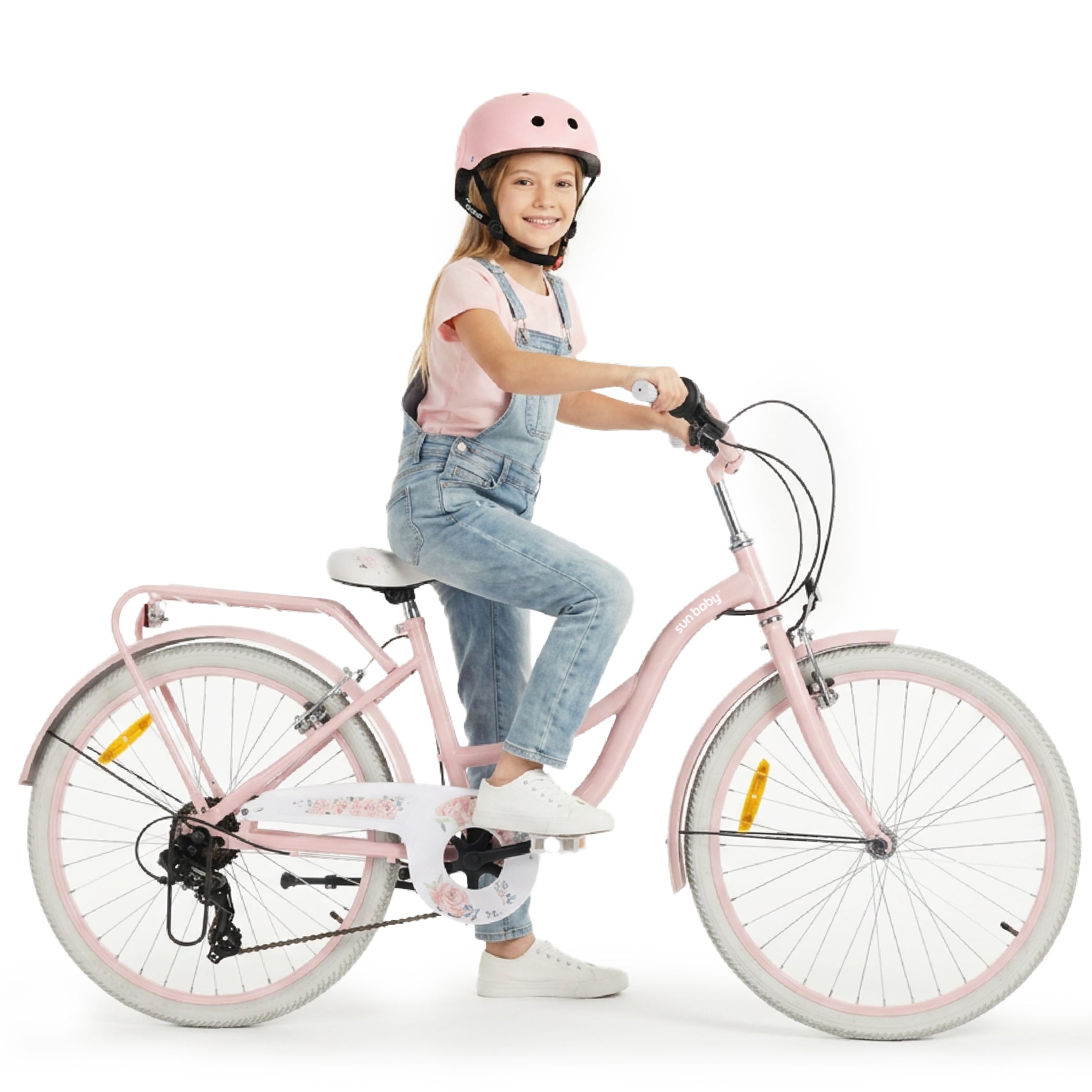 24-Zoll-Jugendfahrrad für Mädchen, Stadtrad für die Kommunion, Shimano
