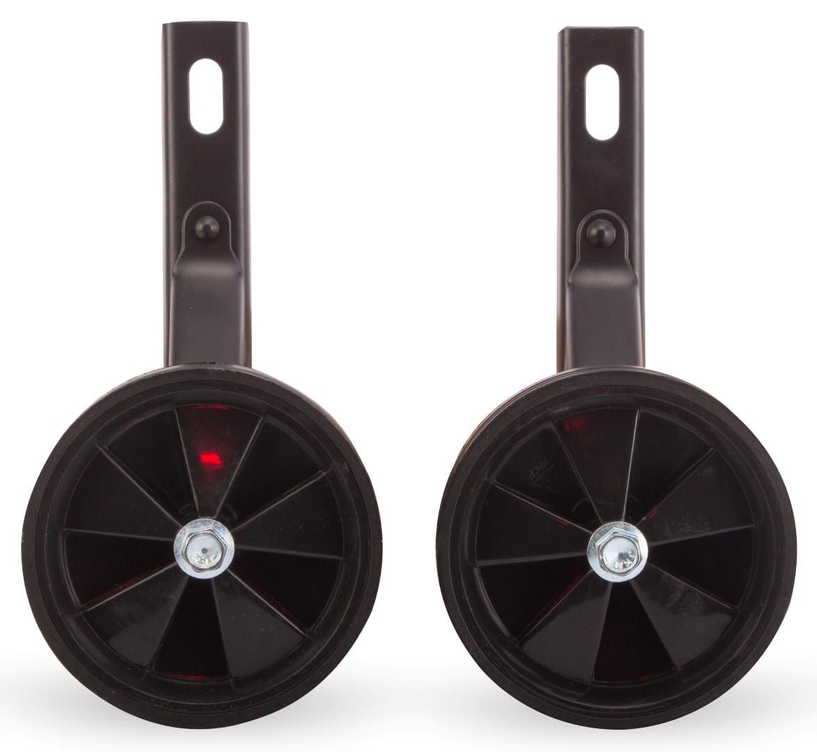 Kółka boczne do roweru podporowe 16 cali czarne komplet