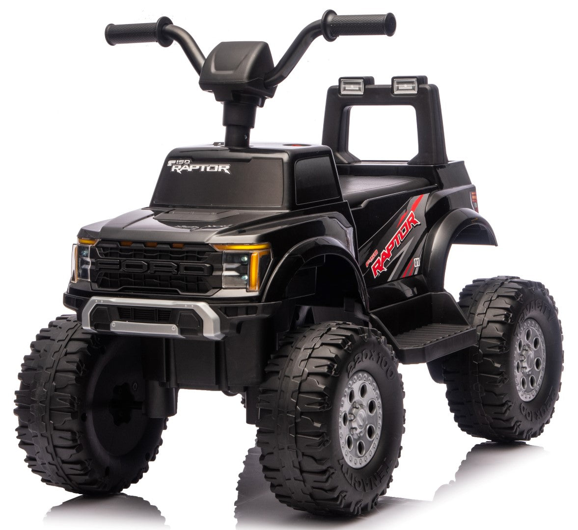 Sun Baby Ford Raptor F150 jeździk elektryczny 12V, 30W, LED, do 30 kg, czarny