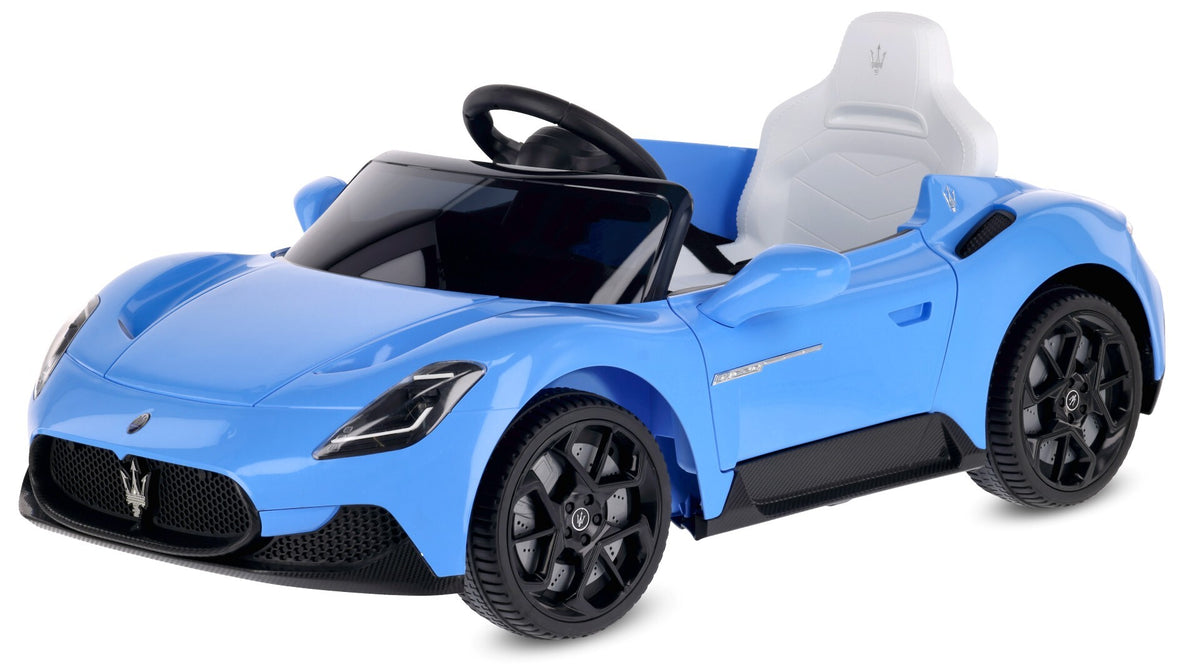 Elektroauto Maserati GT Cabrio Pilot blau
