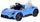 Sun Baby auto na akumulator dla dzieci Maserati GT Cabrio 12V, pilot, LED, MP3/USB/Bluetooth, niebieski