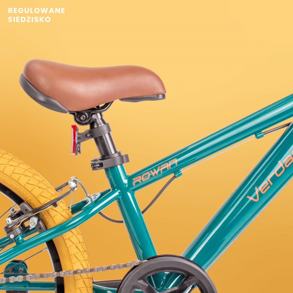 Rower 20 cali dziecięcy górski z amortyzatorem SHOX MTB Shimano 6 biegów Verdant Rowan 2 gatunek