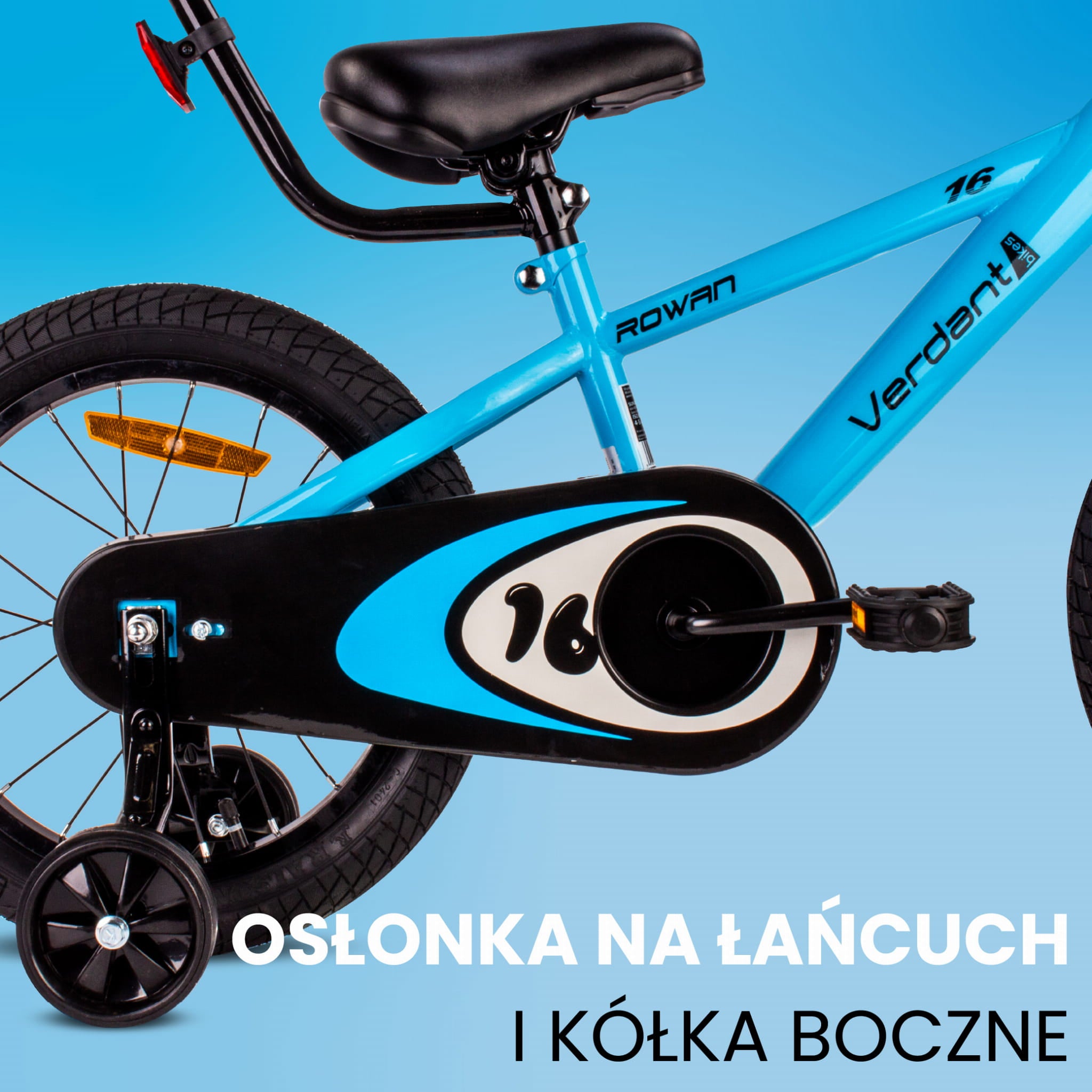 16-Zoll-Kinderfahrrad für Jungen, Lenker, Stützräder, Korb, Verdant Ro – SunBaby