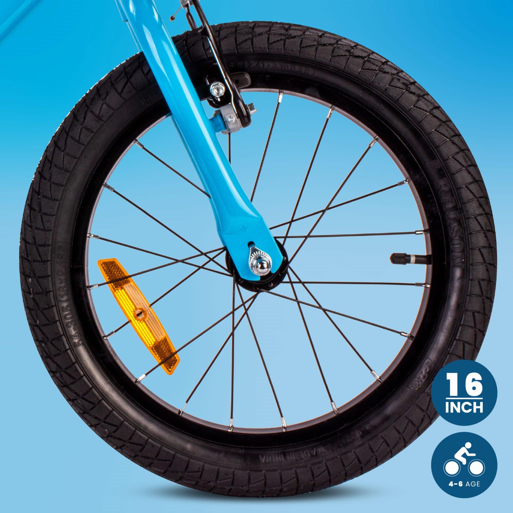 16-Zoll-Kinderfahrrad für Jungen, Lenker, Stützräder, Korb, Verdant Ro – SunBaby