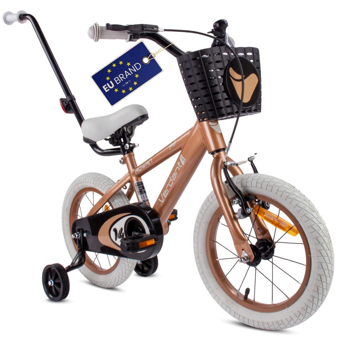 kinderfahrrad stützräder 14 zoll Kinderfahrrad 14 Zoll für Jungen, Lenker, Stützräder, Korb, Verdant Ro – SunBaby