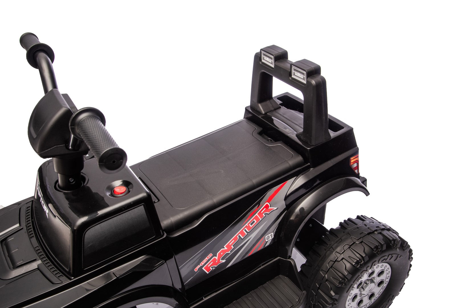Sun Baby Ford Raptor F150 jeździk elektryczny 12V, 30W, LED, do 30 kg, czarny