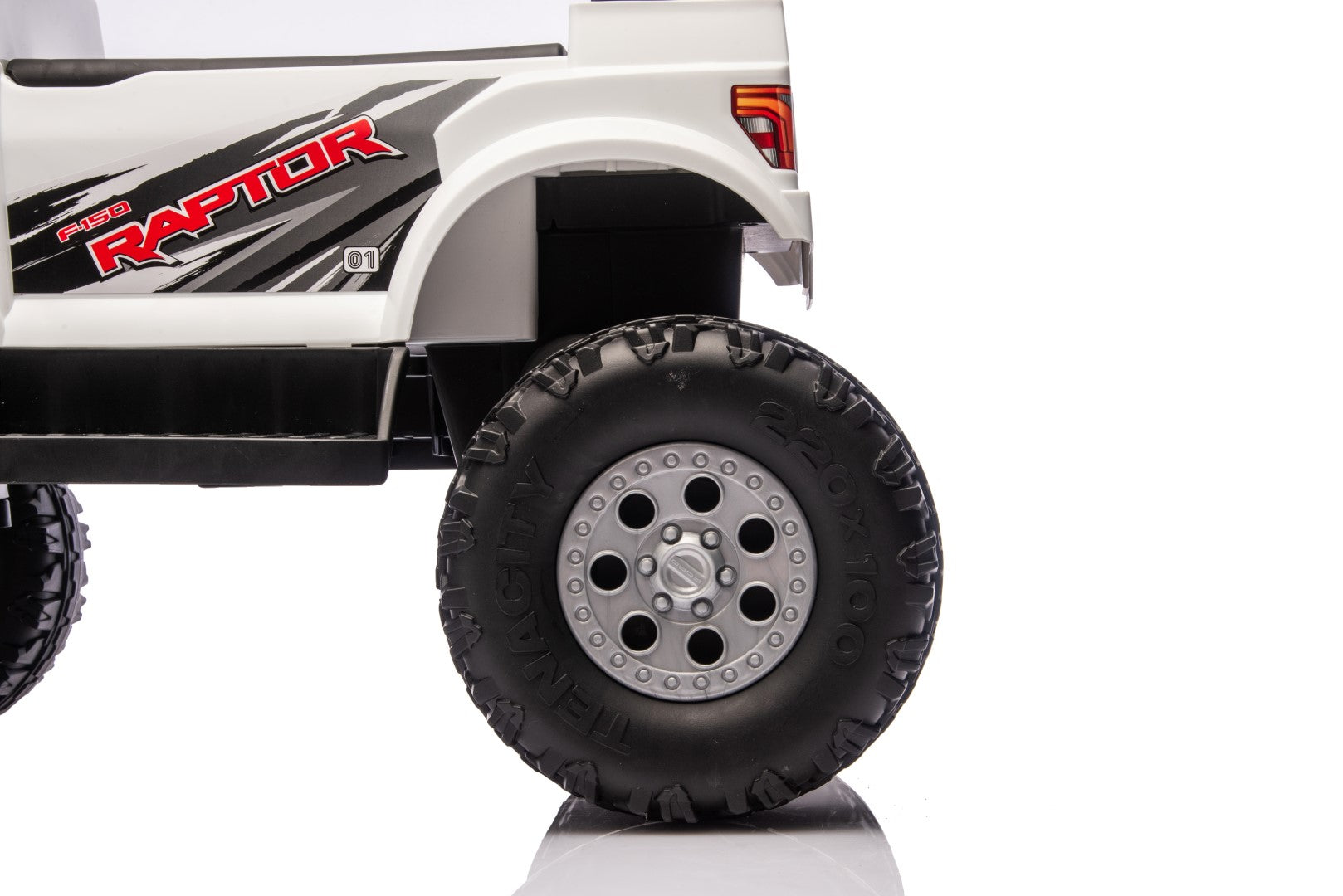 Sun Baby Ford Raptor F150 jeździk elektryczny 12V, 30W, LED, do 30 kg, biały