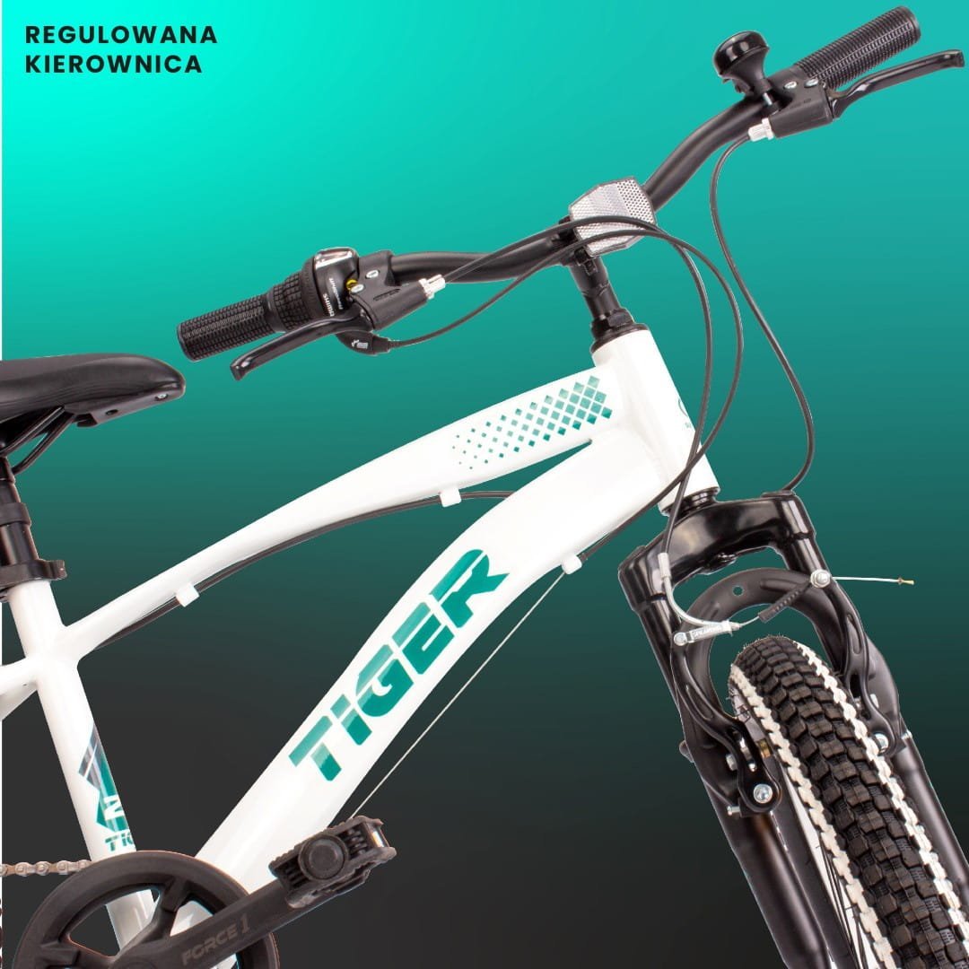 Rower 20 cali dla chłopca Tiger Bike Shimano RevoShift 6 biegowy II gatunek