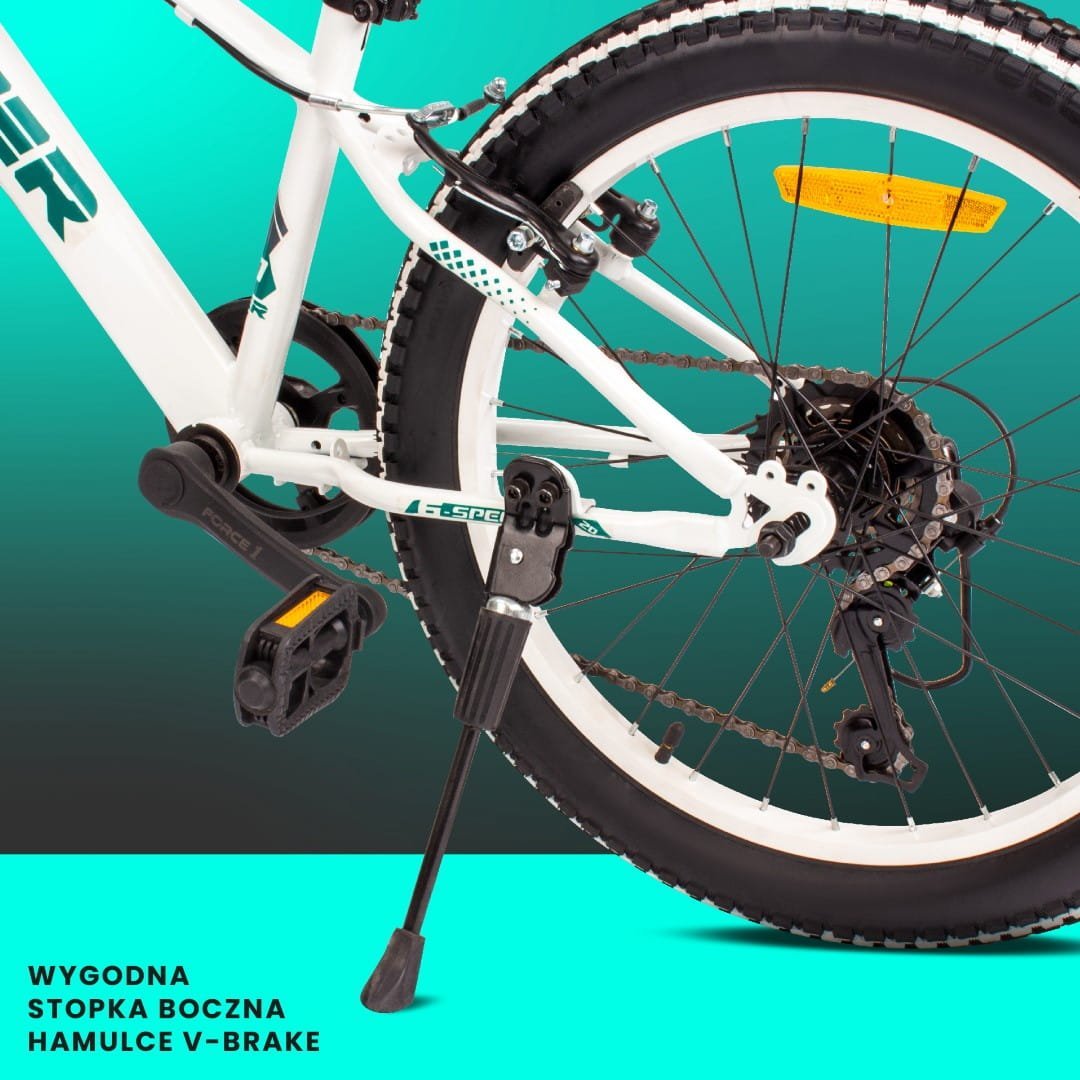 Rower 20 cali dla chłopca Tiger Bike Shimano RevoShift 6 biegowy II gatunek