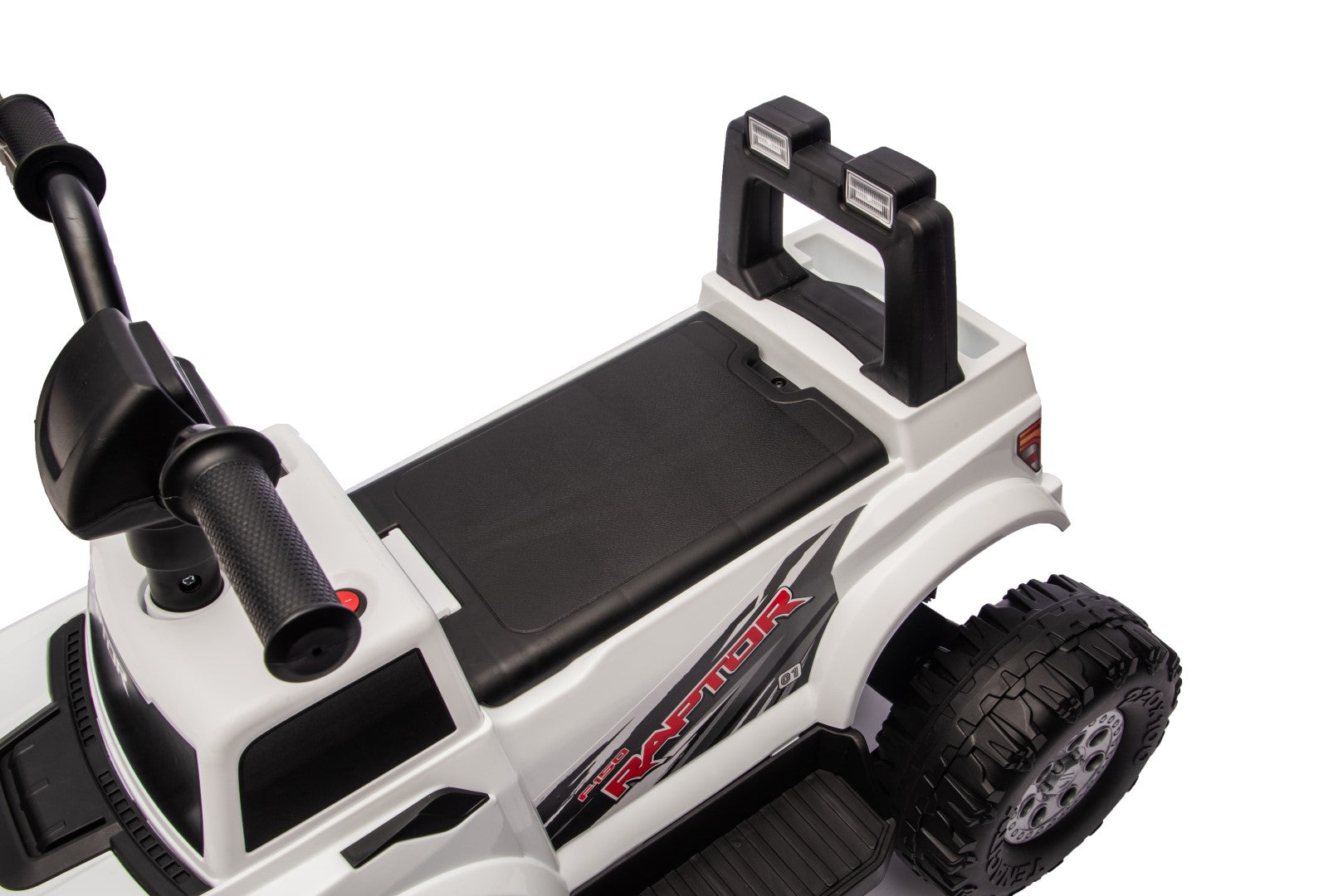 Sun Baby Ford Raptor F150 jeździk elektryczny 12V, 30W, LED, do 30 kg, biały
