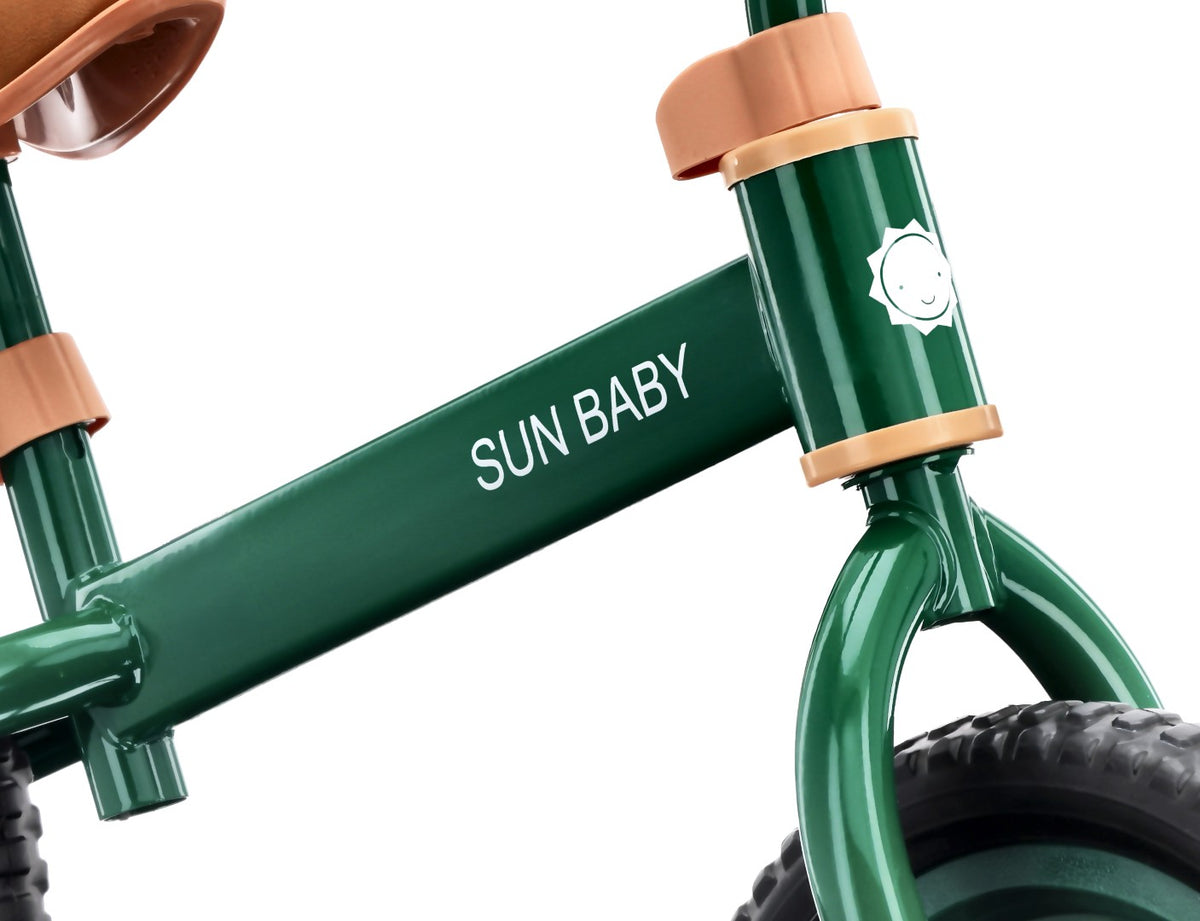 Sun Baby rowerek biegowy 12 cali dla dzieci 2+ - lekki 2,5 kg, piankowe koła, stalowa rama, regulacja siedziska i kierownicy II gatunek