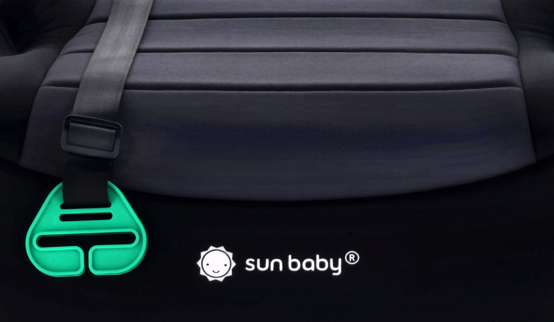 Fotelik samochodowy Podstawka Booster Siedzisko samochodowe 125-150 cm I-SIZE LittleNest czarny Sun Baby
