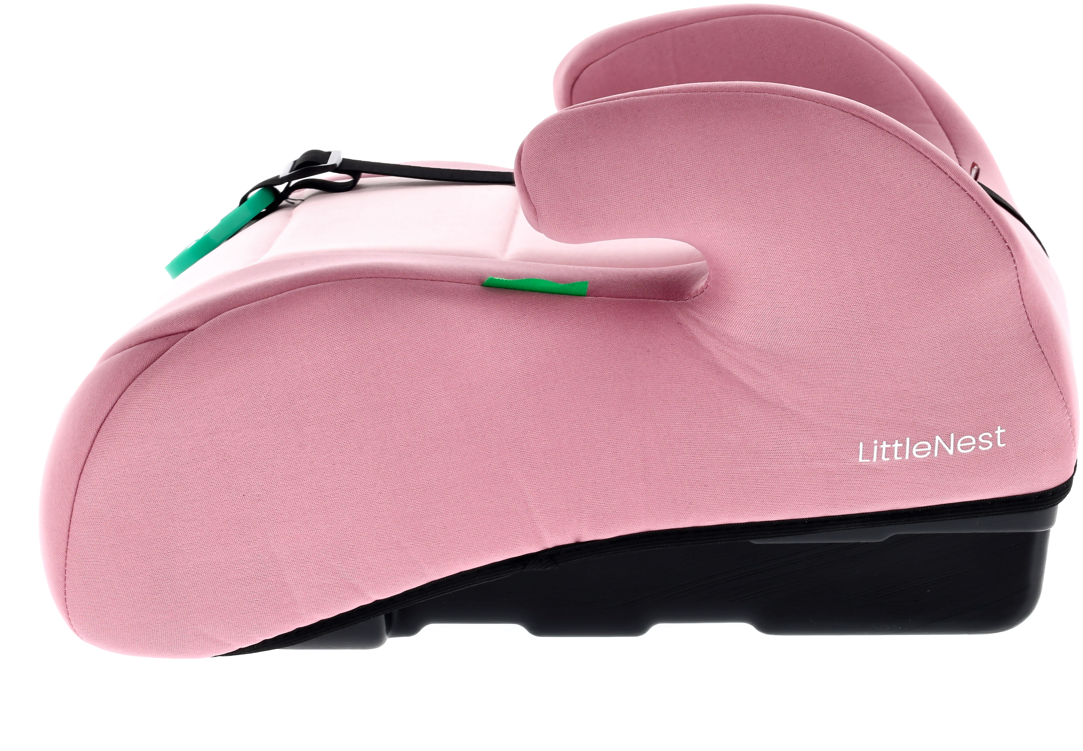 Fotelik samochodowy Podstawka Booster Siedzisko samochodowe 125-150 cm I-SIZE LittleNest różowy Sun Baby