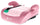 Fotelik samochodowy Podstawka Booster Siedzisko samochodowe 125-150 cm I-SIZE LittleNest różowy Sun Baby