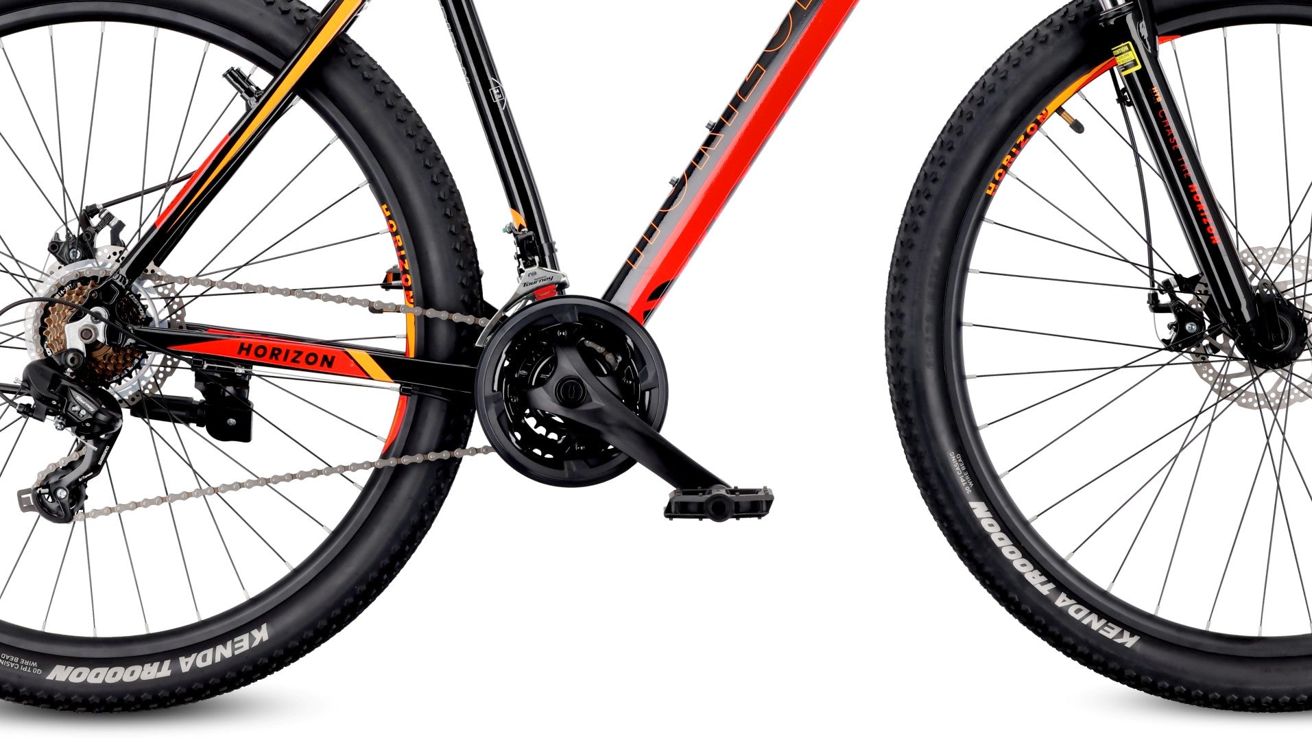 Rower górski MTB 29 cali Shimano Aluminium Lekki 21 biegów Amortyzator Hamulce tarczowe Rama L 21 cali Tatra Bikes Horizon czarny