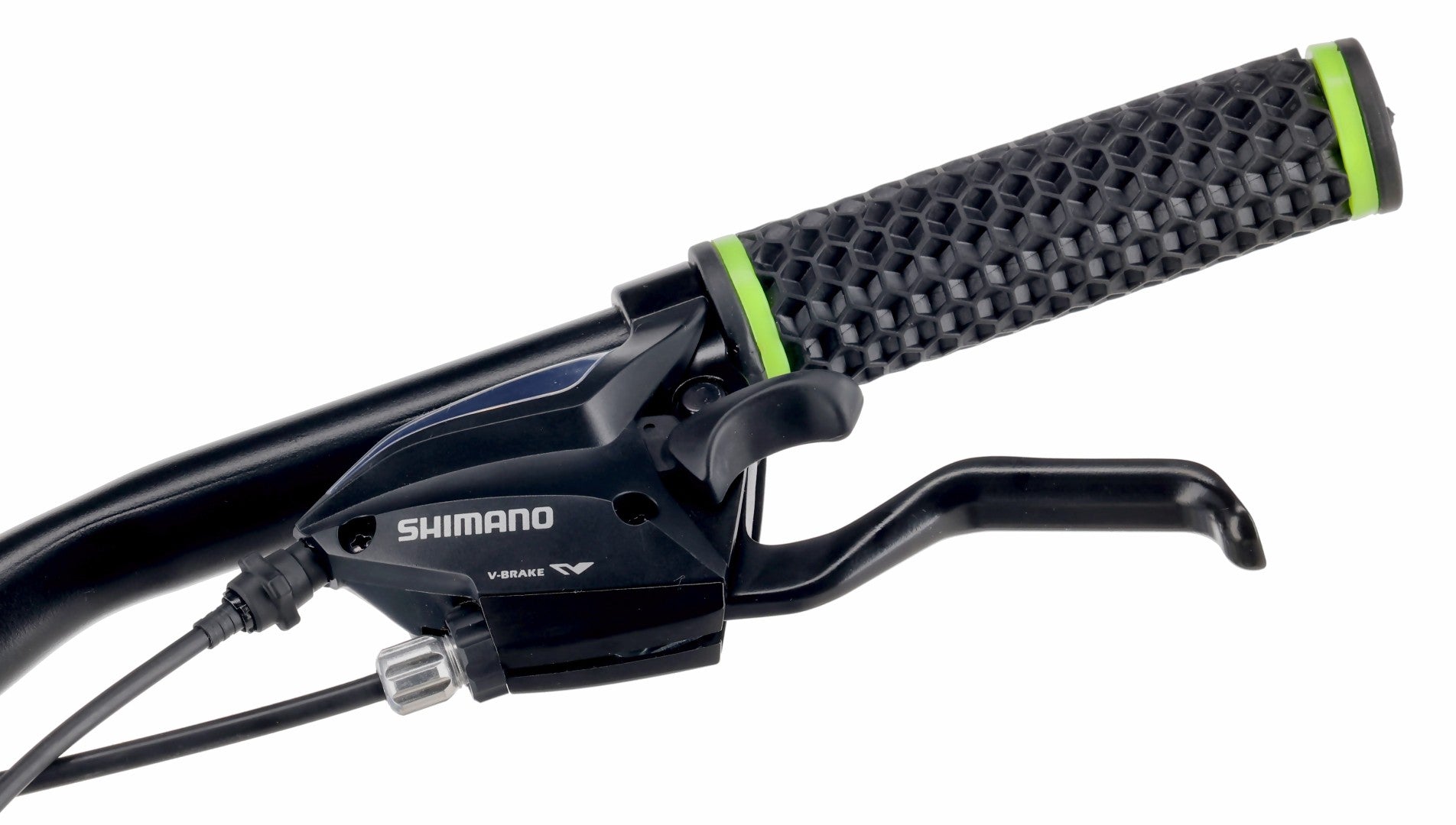 Mountainbike MTB 29 Zoll KENDA Shimano Aluminium Leichtbauweise 21 Gänge Stoßdämpfer Scheibenbremsen Rahmengröße L 21 Zoll Tatra Bikes Overland Blau Zitrone Matt 