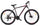 KENDA 29 Zoll MTB Mountainbike, Shimano Aluminium, leicht, 21 Gänge, Stoßdämpfer, Scheibenbremsen, Rahmengröße L, 21 Zoll, Tatra Bikes Overland, schwarz-fuchsia matt 