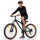 Rower górski MTB 27.5 cala 7 biegów na Komunię Aluminium Lekki Amortyzator Hamulce tarczowe Shimano Rama M 17 cali Verdant Shred czarny