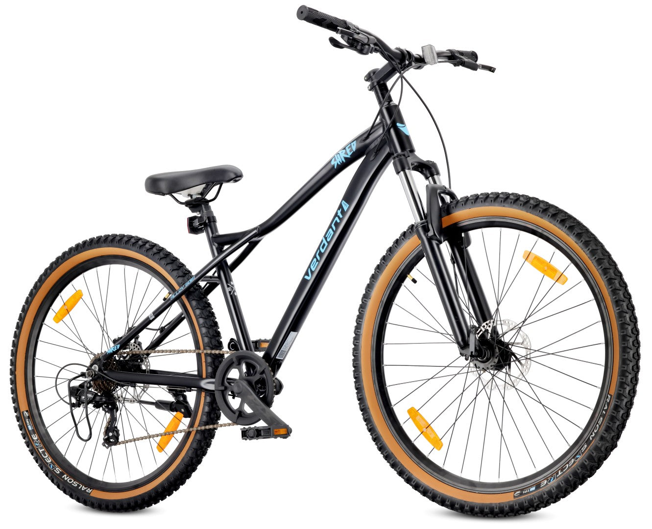 27,5-Zoll-Mountainbike (MTB) mit 7 Gängen, Aluminiumrahmen, leichtem S – SunBaby
