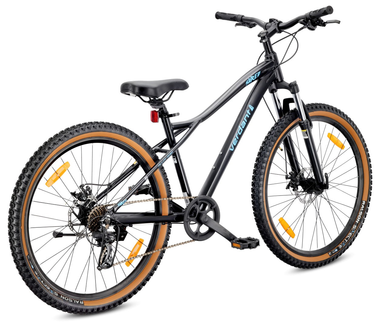 27,5-Zoll-Mountainbike (MTB) mit 7 Gängen, Aluminiumrahmen, leichtem S – SunBaby
