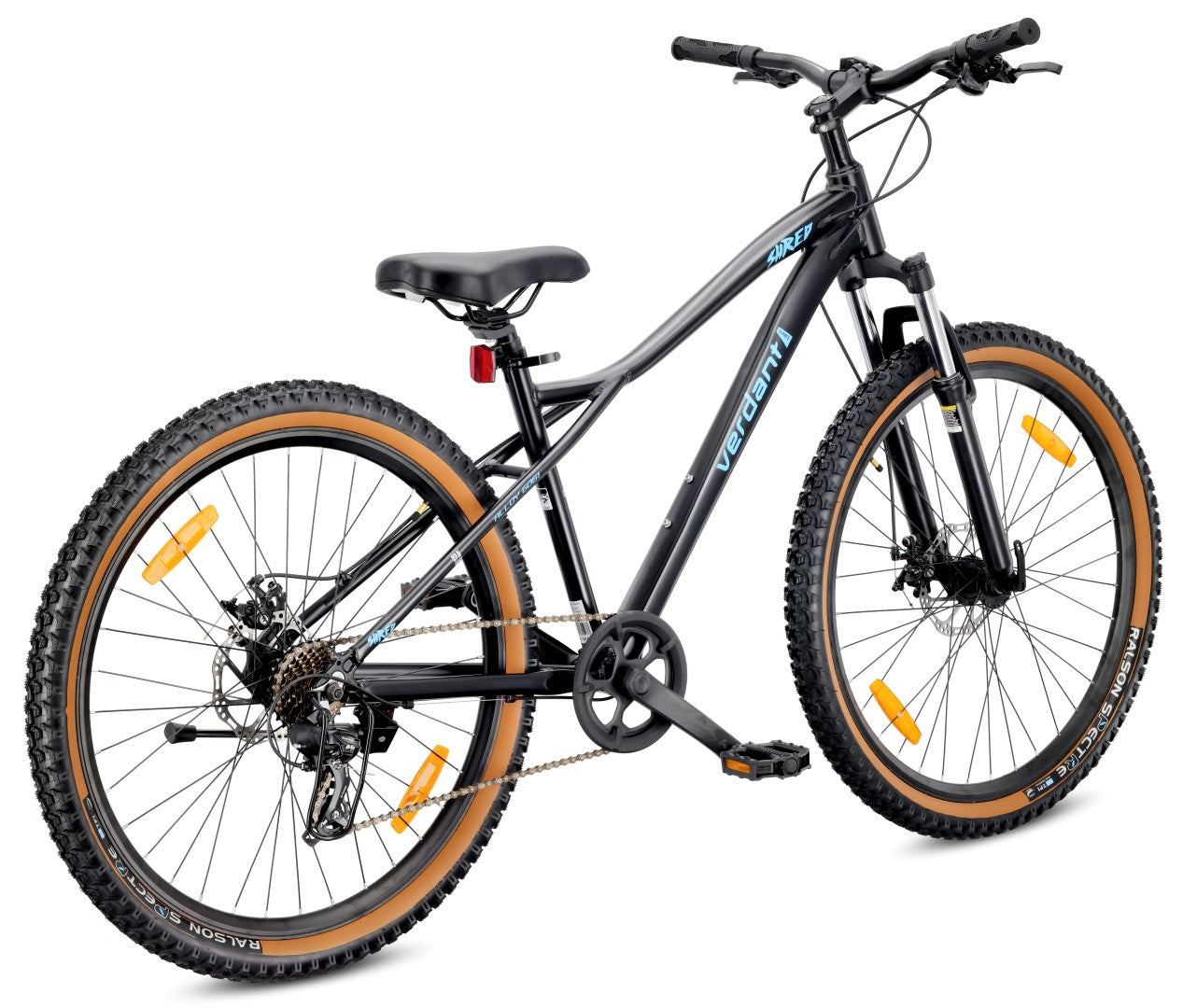 27,5-Zoll-Mountainbike (MTB) mit 7 Gängen, Aluminiumrahmen, leichtem S – SunBaby