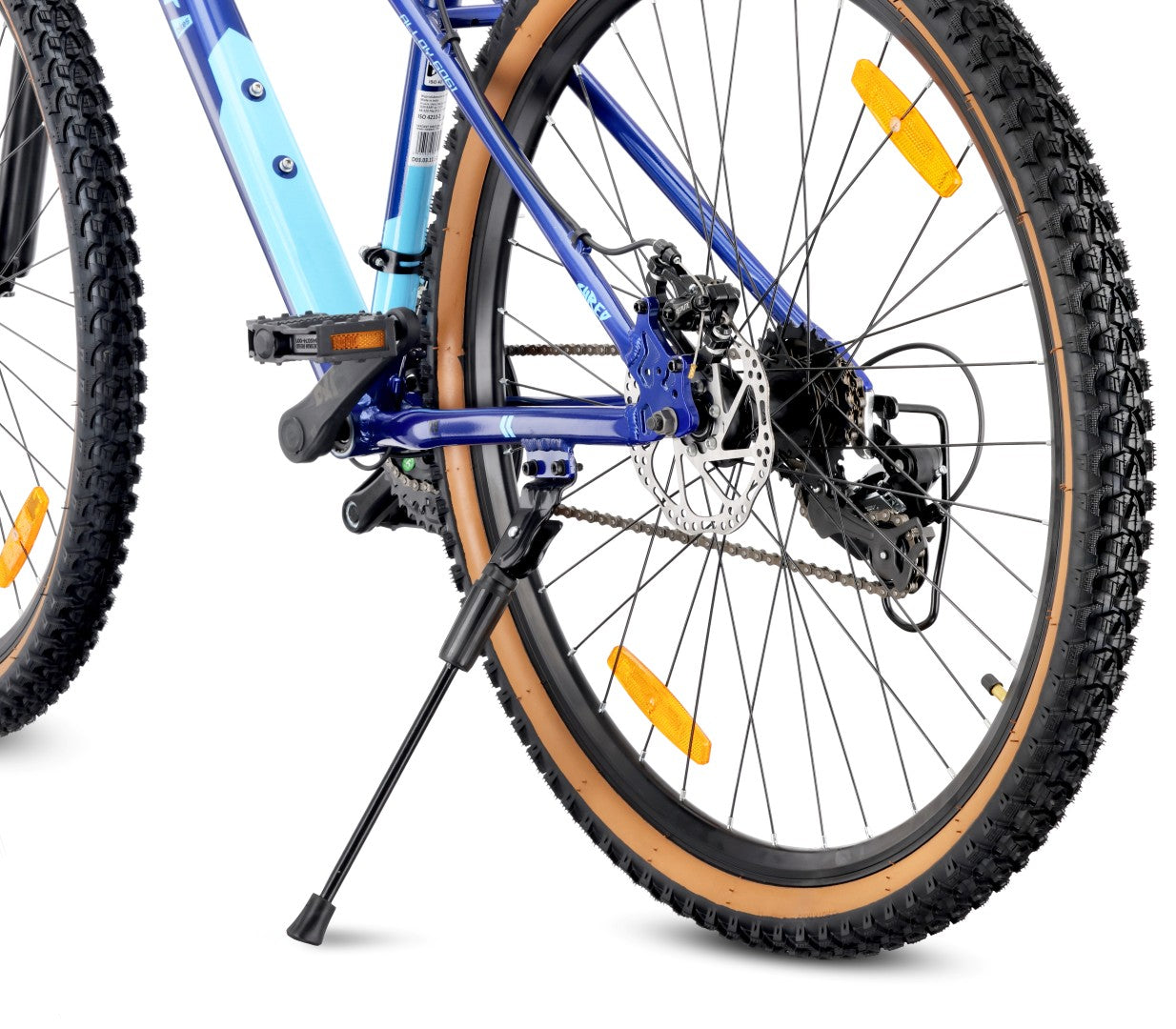 Rower górski MTB 29 cali 21 biegów Aluminium Lekki Amortyzator Hamulce tarczowe Shimano Rama L 19 cali Verdant Shred niebieski