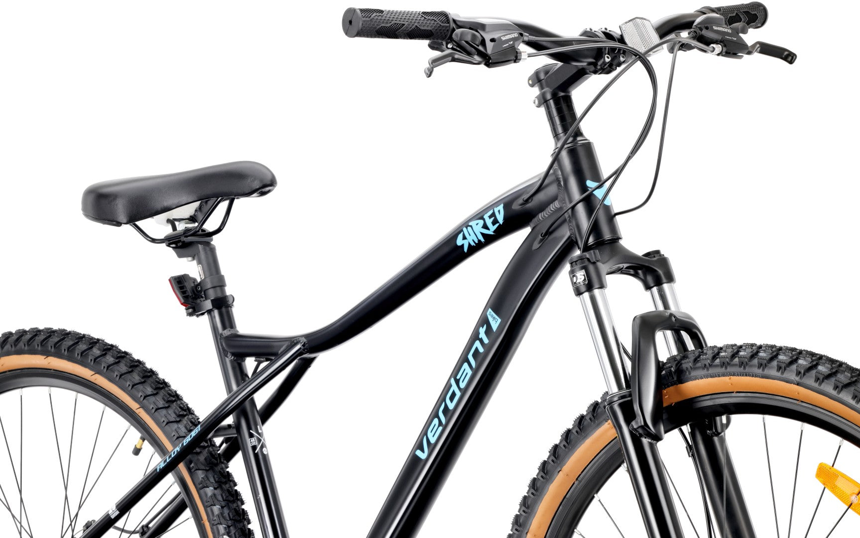 Rower górski MTB 29 cali 21 biegów Aluminium Lekki Amortyzator Hamulce tarczowe Shimano Rama L 19 cali Verdant Shred czarny