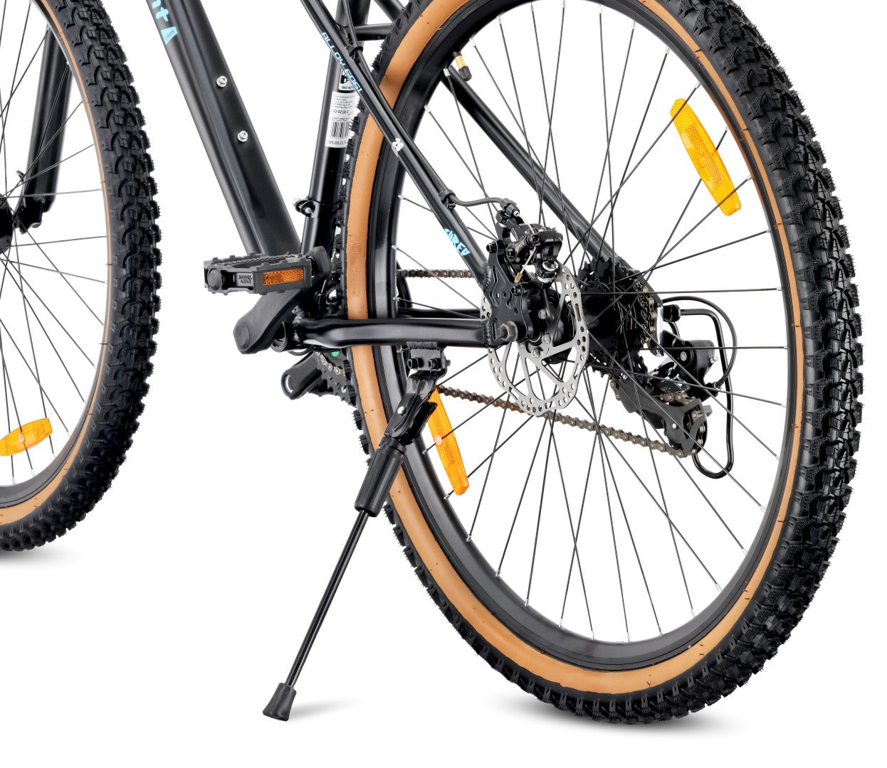 Rower górski MTB 29 cali 21 biegów Aluminium Lekki Amortyzator Hamulce tarczowe Shimano Rama L 19 cali Verdant Shred czarny