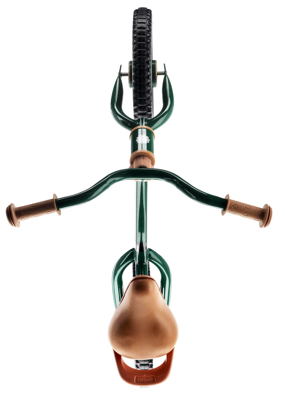 Lekki Rowerek biegowy dla dziecka 12 cali 2 lat 3 lat 2,5 kg Molto STRADA Forest Green