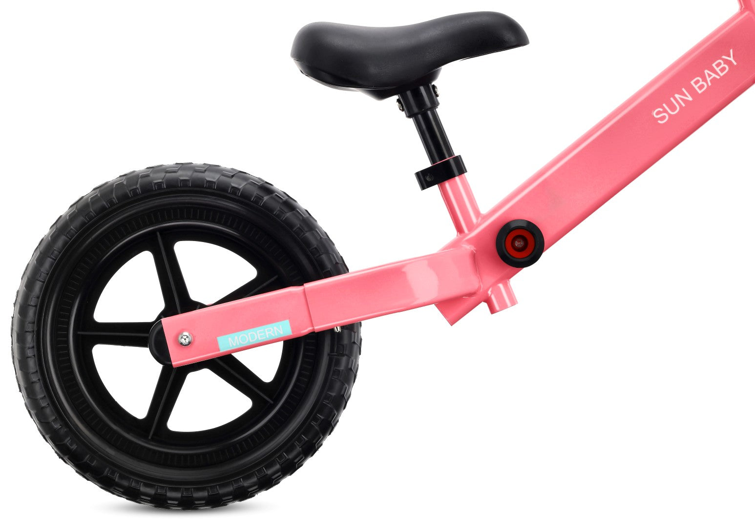 Laufrad für Kinder, leicht, aus EVA-Schaum, modernes Rosa-Mint 