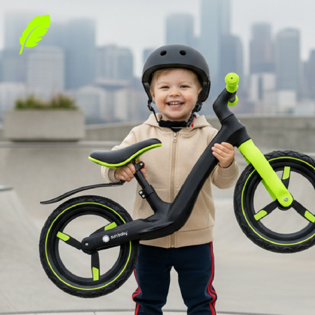 Lekki rowerek biegowy dla dzieci SPORT nylonowy 2,5 kg Błotnik koła pompowane od 2 lat