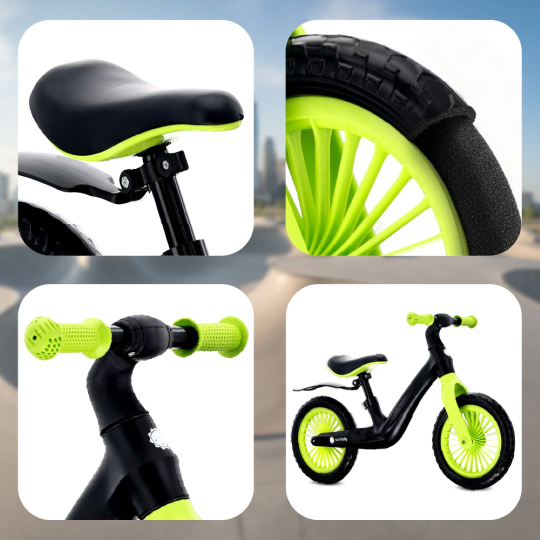 Laufrad für Kinder, sportliches Nylon-Fahrrad, leichte Schutzbleche, E –  SunBaby