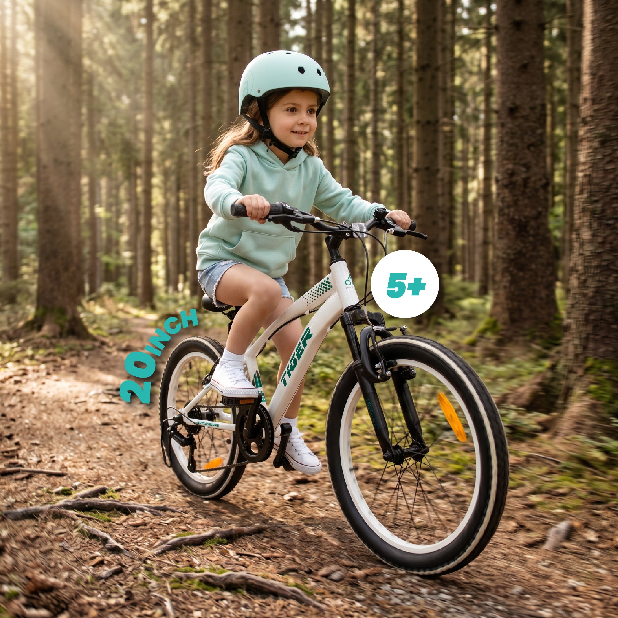 20 inch Shimano 6 speed unisex shock absorber bike for girls Tiger Bike