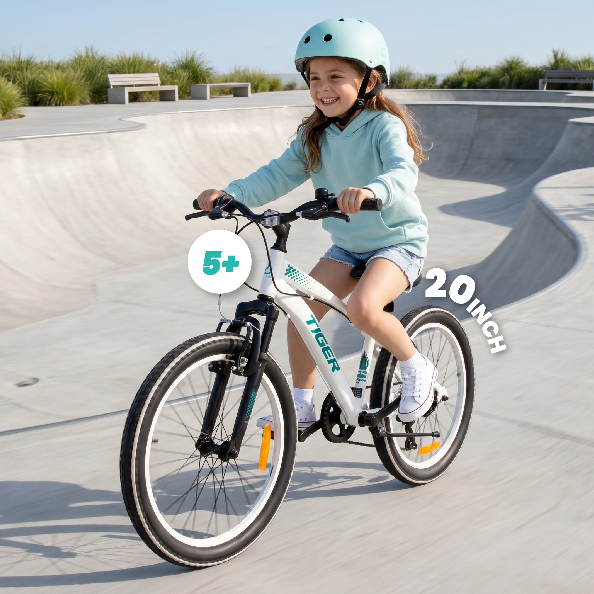 20 inch Shimano 6 speed unisex shock absorber bike for girls Tiger Bike