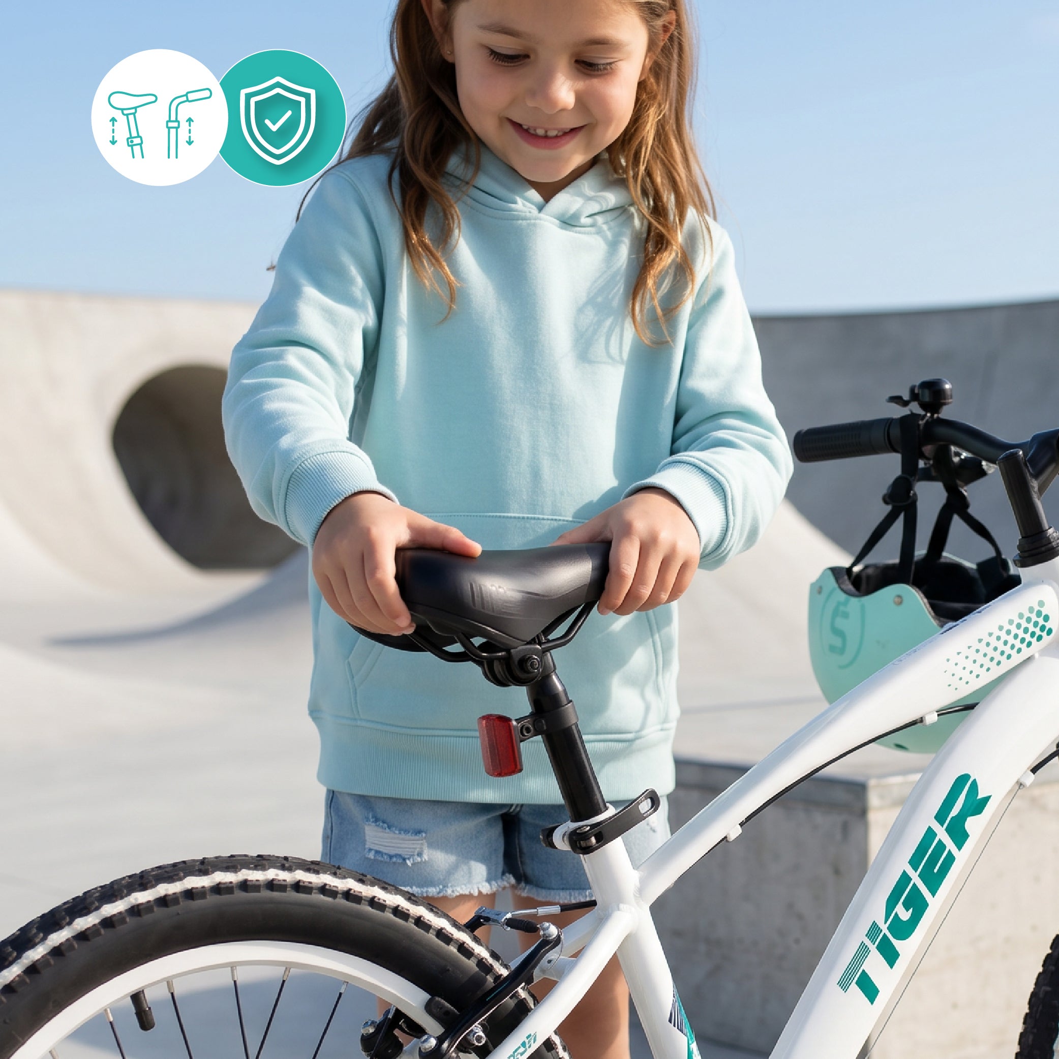 20 inch Shimano 6 speed unisex shock absorber bike for girls Tiger Bike