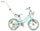14-Zoll-Mädchenfahrrad Silver Moon in Mintgrün