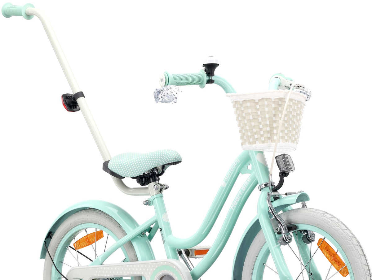 Mädchenfahrrad 16 Zoll Silver Moon mint