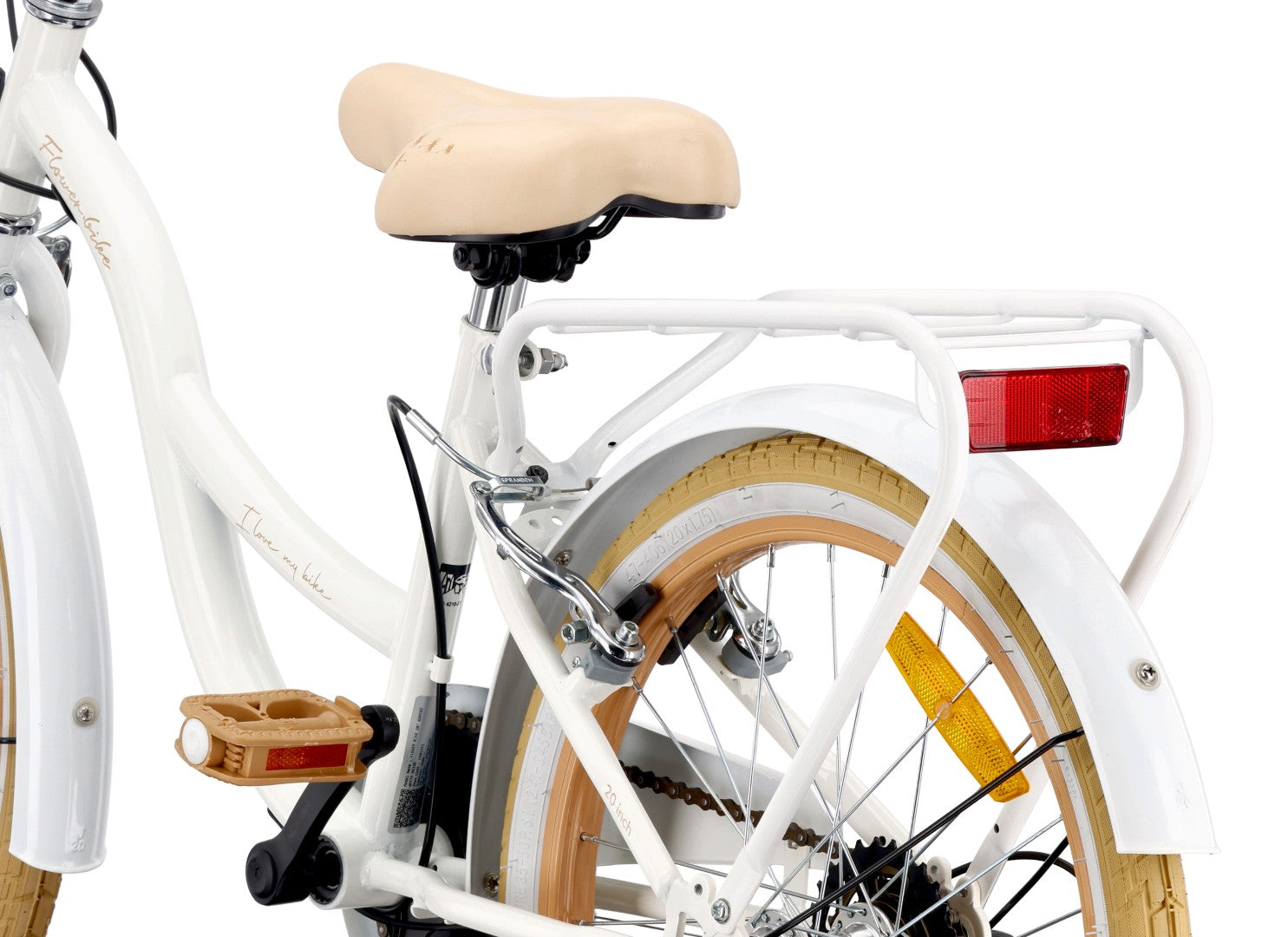 Rower 20 cali dla dziewczynki dziecięcy Shimano 6 biegów Flower Bike Dmuchawiec Sun Baby