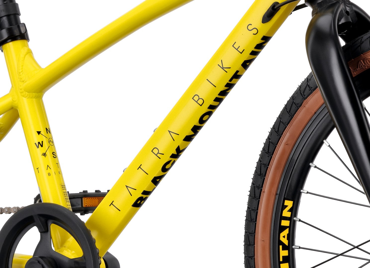 Rower dziecięcy 20 cali dla chłopca dziewczynki MTB Shimano 6 biegów lekki aluminiowy Tatra Bikes żółty