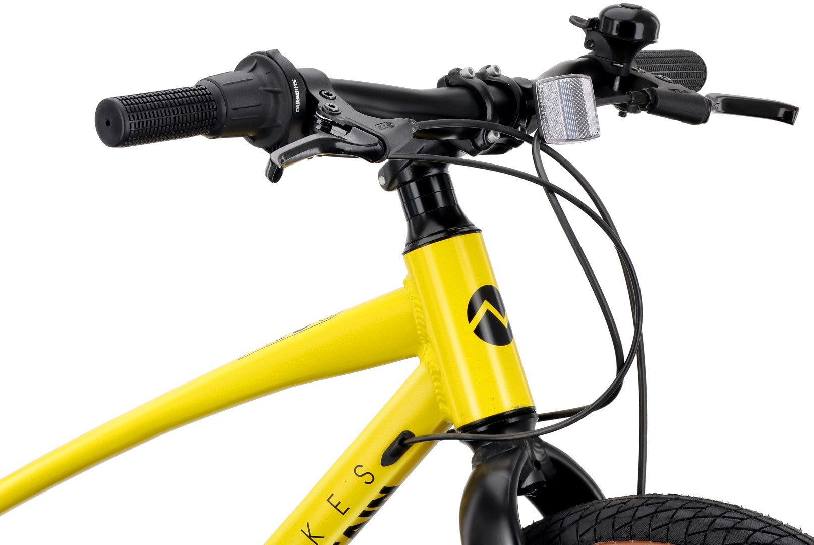 Rower dziecięcy 20 cali dla chłopca dziewczynki MTB Shimano 6 biegów lekki aluminiowy Tatra Bikes żółty