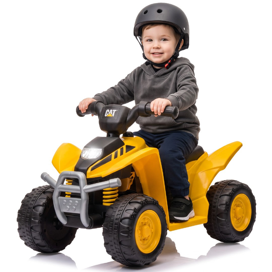Batteriebetriebenes Fahrzeug Elektrisches Quad für Kinder CAT TRX gelb