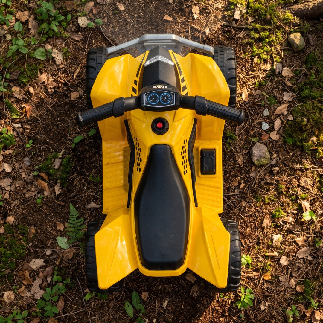 Battery-powered vehicle Electric quad bike for children CAT TRX yellow