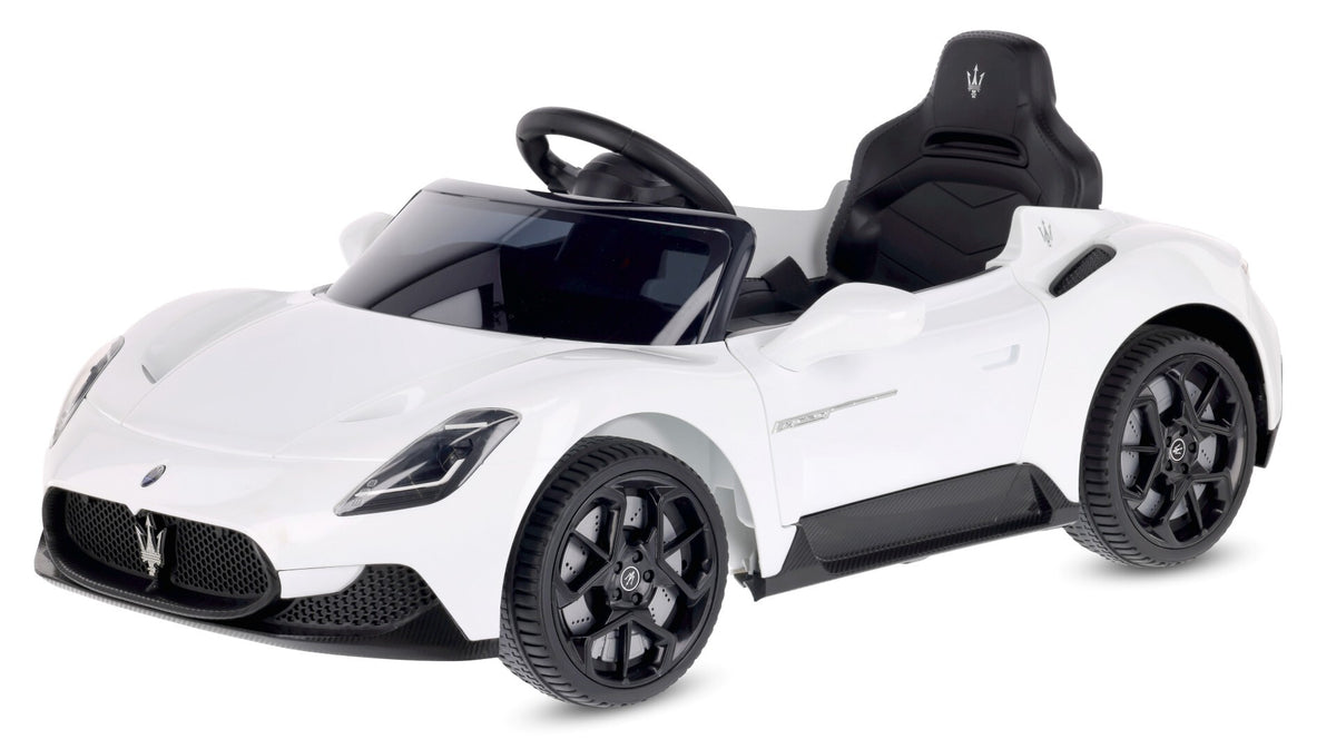 Elektroauto Maserati GT Cabrio Pilot, weiß