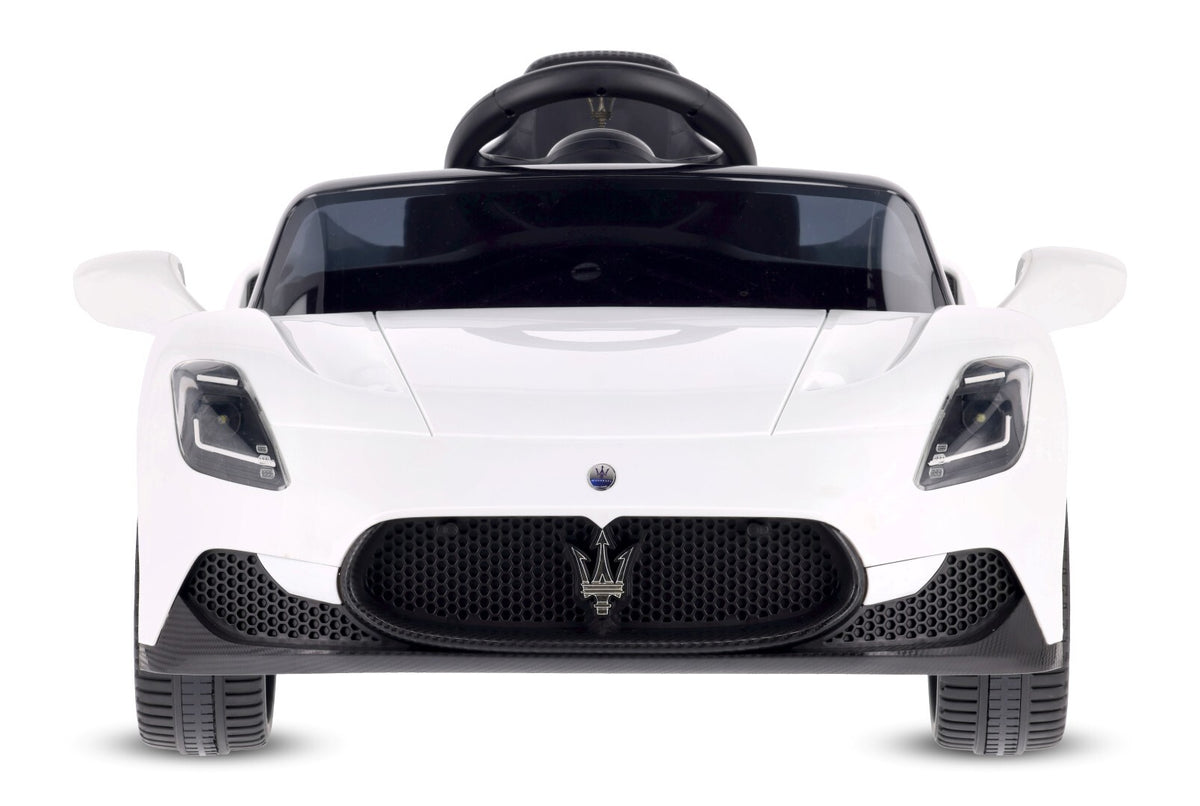 Auto na akumulator Samochód Jeździk Maserati GT Cabrio Pilot biały