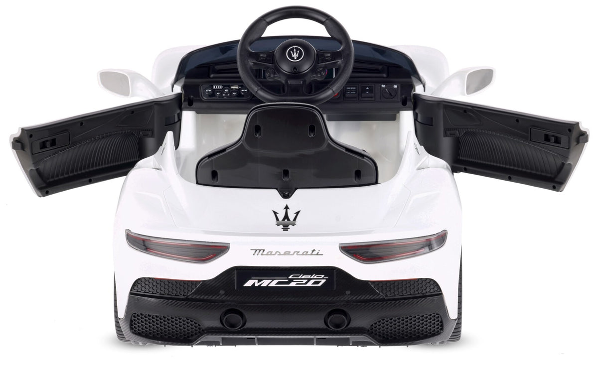 Auto na akumulator Samochód Jeździk Maserati GT Cabrio Pilot biały