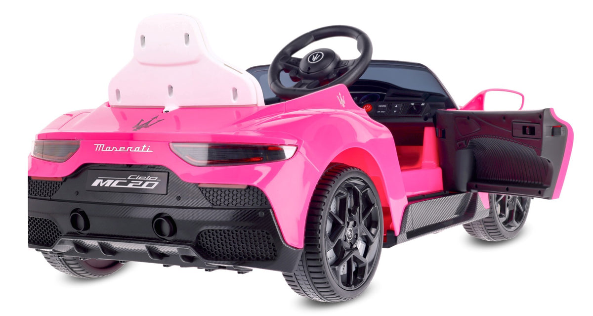 Auto na akumulator Samochód Jeździk Maserati GT Cabrio Pilot różowy