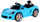 Sun Baby auto na akumulator Porsche Carrera GT Cabrio 12V, pilot, MP3, 2 silniki 390, niebieskie