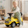 Ride-on car pusher GO GO Fassion yellow